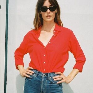 EUC Xirena Beau Shirt in Red